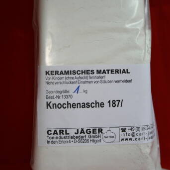 popiół kostny  - knochenasche 187/                       3Ca3(PO4)2-CaO